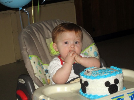 Nolan's First Birthday Cake