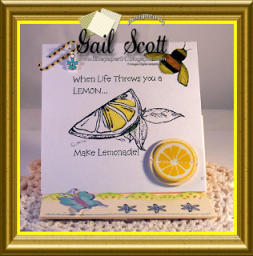 Lemonade easel card